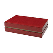 【ご紹介します！伝統美と丈夫さを兼ね備えたうるし紙シリーズ！】うるし紙 文具箱 赤