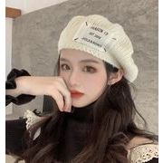 おすすめ！冬　　暖かい　　帽子　女   可愛い　　ベレー帽　ニット帽子  　防寒