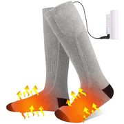 電熱ソックス ヒーター靴下 充電式バッテリー加熱（バッテリー付き）