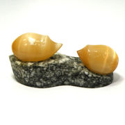 ≪特価品/限定≫天然石 合成石(Synthetic stone) 置物 90x33x40mm　19.5g