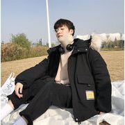 新品特別SALE開催 韓国ファッション パッド入りジャケット 毛皮の襟 百掛け コットンジャケット 学院風