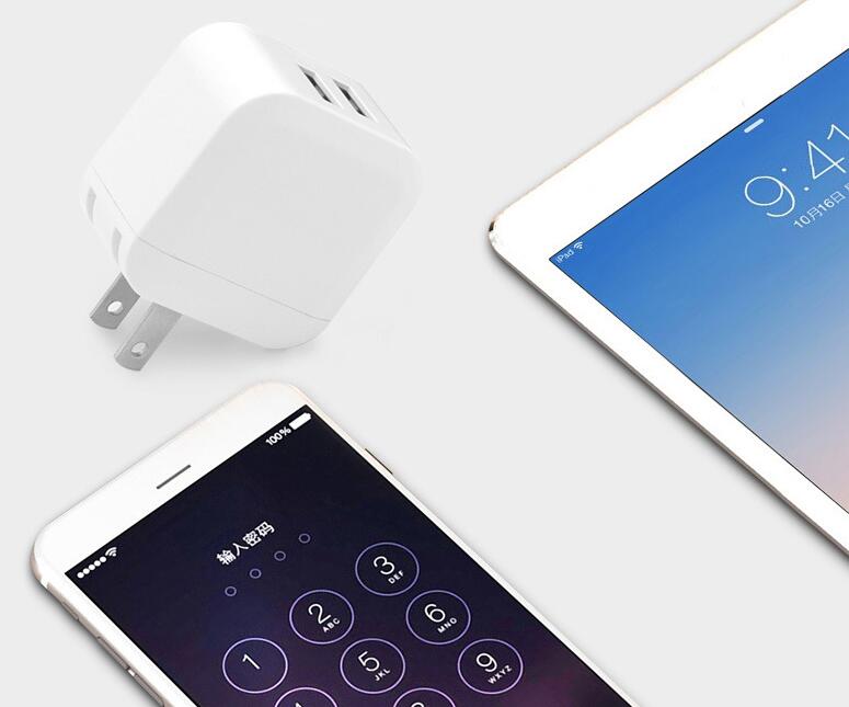 充電器 USB 高速充電器ACアダプター スマホ などに各種対応 2ポート PSE認証 5V2.4A