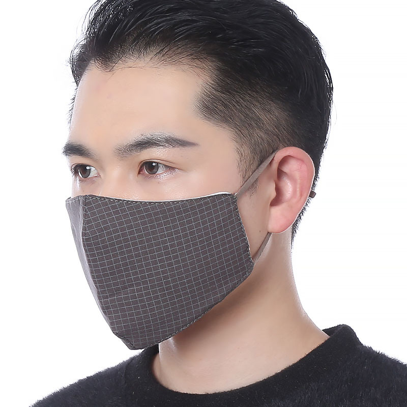 チェック柄 ファッションマスク 立体マスク 洗えるマスク 防寒 花粉症対策 uvカット 防塵 秋冬
