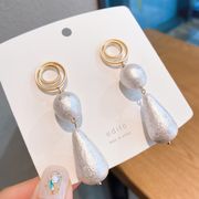 コットンパールピアス｜S925針｜可愛い