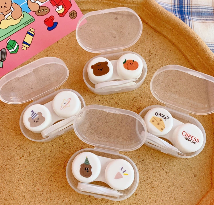 Ins コンタクトレンズケース しましまシリーズ 可愛い 雑貨 青井屋 問屋 仕入れ 卸 卸売の専門 仕入れならnetsea