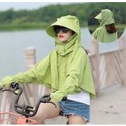 uvカット帽子 接触冷感 UV帽子 自転車 100％完全遮光 帽子 熱中症対策 蚊 防虫 日よけ UPF50