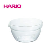 『HARIO』耐熱ガラス製片口ボウル400 KB-40-BK（ハリオ）