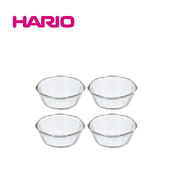 『HARIO』耐熱ガラス製スイーツボウル200 4個セット SWB-2012 HARIO (ハリオ）