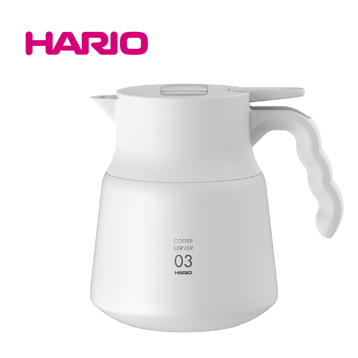 2021新作『HARIO』V60 保温ステンレスサーバーPLUS 800 VHSN-80-W（ハリオ）