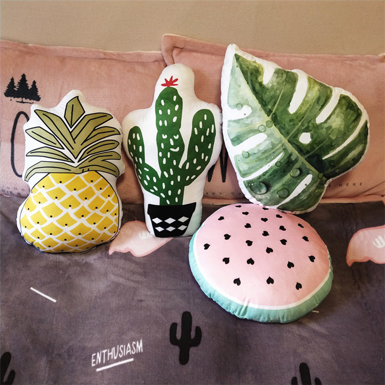 クッション オシャレ 韓国 可愛い クリエイティブ フルーツ パイナップル サボテン 鉢植え 車内 家具 インテリア 合同会社 サムズアップ 問屋 仕入れ 卸 卸売の専門 仕入れならnetsea