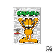 ガーフィールド スマイル キャラクターステッカー アメリカ アニメ Garfield 猫 ねこ ネコ 雑貨 GF002 公式