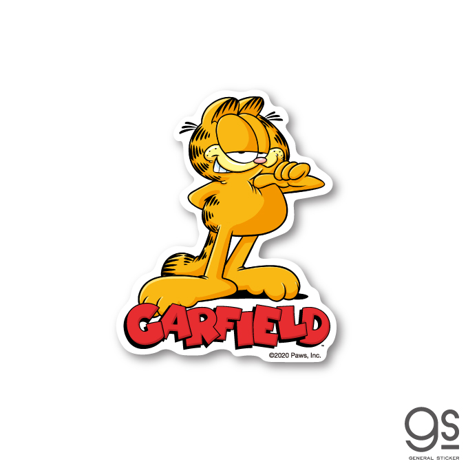 ガーフィールド キャラクターステッカー グッド ミニ アメリカ 猫 ねこ ネコ 雑貨 GF014 gs 公式