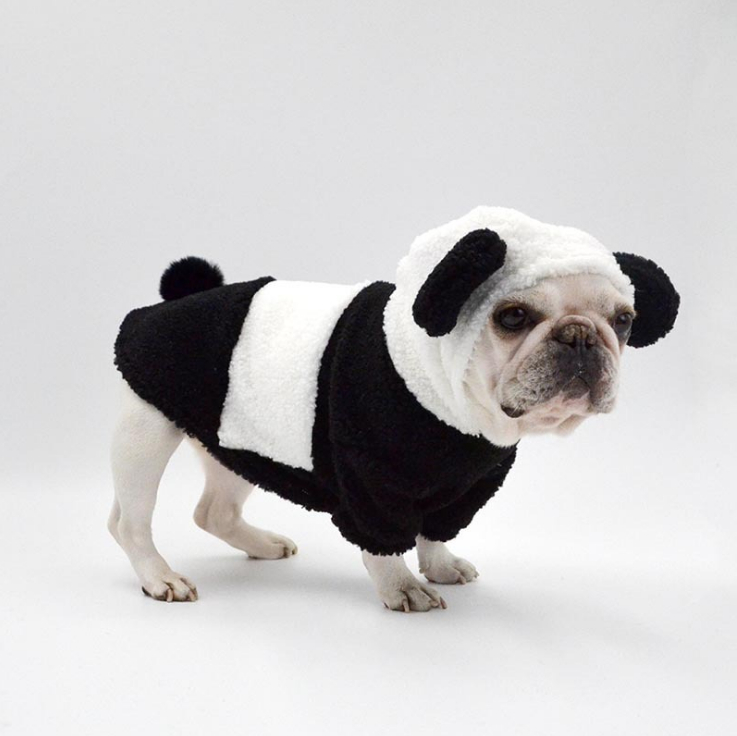 犬服 猫服 防寒 ファッション 小中型犬服 犬猫洋服 ペット用品 ドッグウェア 秋冬 パンダ コスプレ 雑貨 香山 株式会社 問屋 仕入れ 卸 卸売の専門 仕入れならnetsea