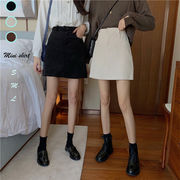 【日本倉庫即納】 ミニタイトスカート レディース インナーパンツ付き Aラインスカート