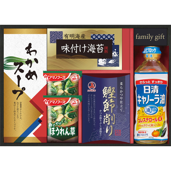 【代引不可】 日清キャノーラ＆食卓バラエティセット 乾物