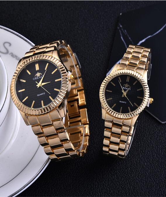 腕時計 メンズ レディースブランド おしゃれ 安い ウォッチ ベルト ゴールド 時計 軽量 防水 プレゼント