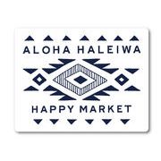 ハレイワハッピーマーケット ステッカー ALOHA SPIRIT HHM030 おしゃれ ハワイ