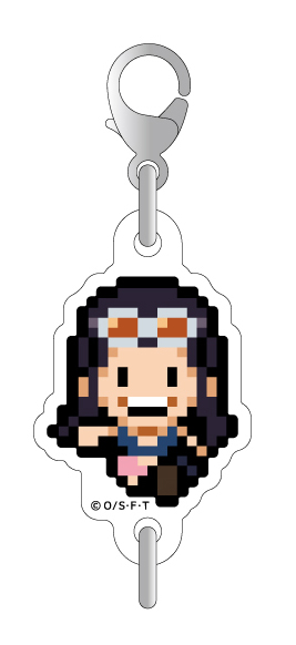ピクセルワンピース つながるアクリルチャーム ロビン Opk007 One Piece ドット絵 グッズ キーホルダー 雑貨 株式会社 ゼネラルステッカー 問屋 仕入れ 卸 卸売の専門 仕入れならnetsea