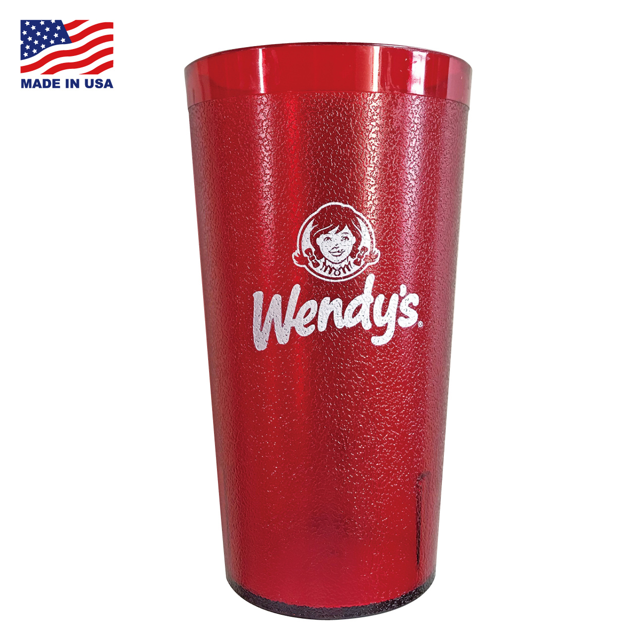 IMPACT TUMBLERS Wendy's RED