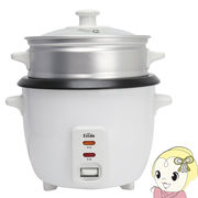 炊飯器 一人暮らし用 3合炊き ライス＆スチームクッカー ララクック マクロス MEK-76