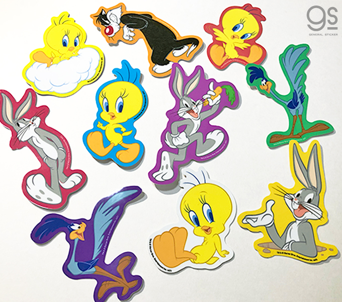 ルーニー テューンズ ミニステッカー バックス バニー 黄 キャラクター ワーナー アメリカ Wb026 雑貨 株式会社 ゼネラルステッカー 問屋 仕入れ 卸 卸売の専門 仕入れならnetsea
