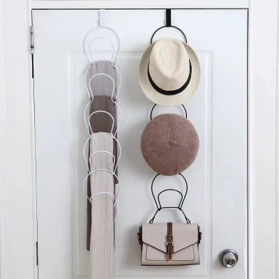 キャップラック 帽子収納 スカーフハンガー キャップ帽子ホルダー ドア 