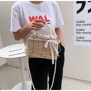 高級感 かばん 人気商品 草編み バッグ レジャー レディース 鞄 BAG オフィス 通勤 韓国ファッション