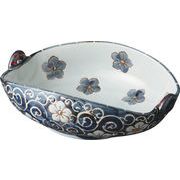 唐草桔梗 菓子鉢【波佐見焼】