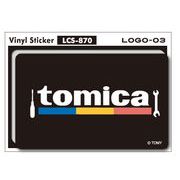 大人トミカステッカー tomica logo03 トミカ ロゴ TOMICA 車 Sサイズ LCS870