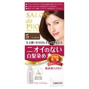 サロンドプロ 無香料ヘアカラー 早染め乳液白髪用 5 ナチュラルブラウン