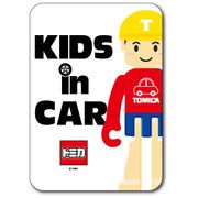 LCS648 KIDS IN CAR Tくん ロゴステッカー キッズインカー 車用ステッカー TOMY TOMICA トミカ