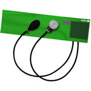 ＦＯＣＡＬ　アネロイド血圧計　ＦＣ-１００Ｖ　ナイロンカフ　グリーン