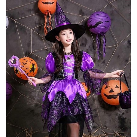 ハロウィン 仮装 女の子 魔女 コスプレ ワンピース キッズコスチューム 巫女 パーティー 文化祭 雑貨 株式会社 信盛商事 問屋 仕入れ 卸 卸売の専門 仕入れならnetsea