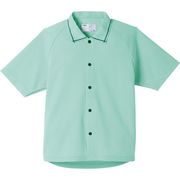 日本エンゼル 5585-A サニーポロシャツ（半袖）LL／グリーン