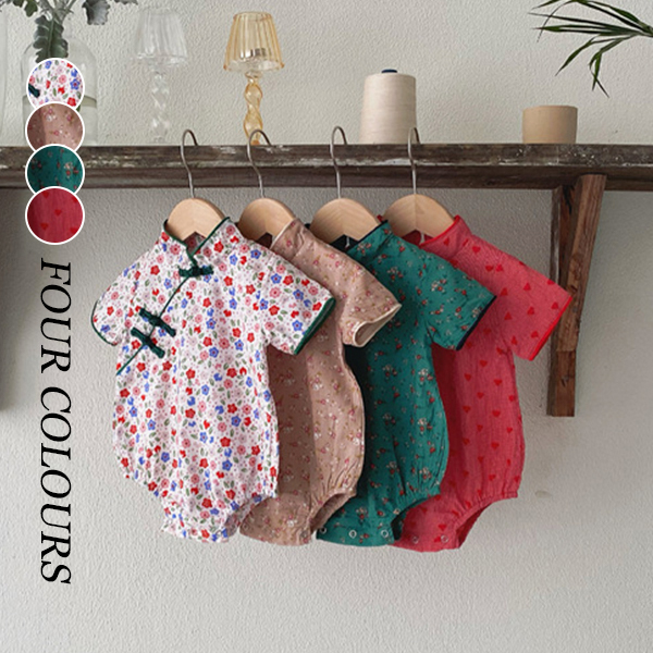 Kid 韓国風子供服 ベビー服 中国風チーパオ チャイナ ドレス 可愛い ロンパース アパレル 株式会社 Sniff Japan 子供服 問屋 仕入れ 卸 卸売の専門 仕入れならnetsea