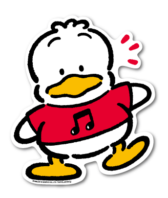 サンリオウォールステッカー あひるのペックル Dw014 サンリオ ステッカー 壁紙用 インテリア 雑貨 株式会社 ゼネラルステッカー 問屋 仕入れ 卸 卸売の専門 仕入れならnetsea