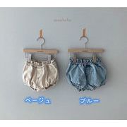 韓国 子供服 夏 新赤ちゃんと赤ちゃん レースポーチパンツ 66cm-100cm