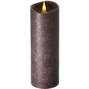 kameyama candle エンキンドルラスティクピラー３×９ ブラウン キャンドル