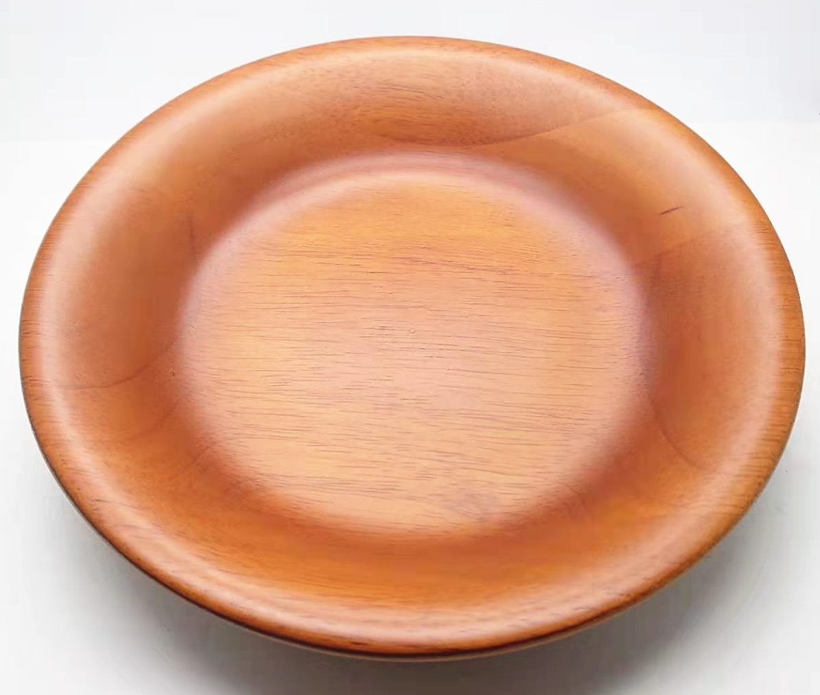 木製　パスタ皿　業務用食器洗浄機対応　ゴムの木　食品衛生対応