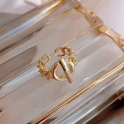 チェーンリング　ビジュー指輪　アクセサリー