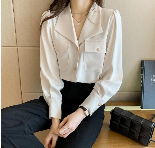 新作 長袖シャツ韓国■服 コート 婦人服のファッション ブラウス