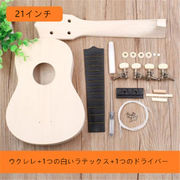 韓国の人気爆発 男女兼用 組み立てウクレレ小型ギター 手作り製作 素材パッケージ 手描き グラフィティ