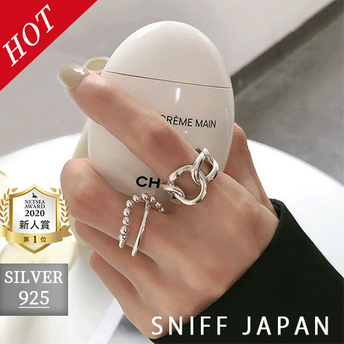 【大人風】金アレ対応素材　S925コーティング silverring　指輪　リング