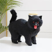 大人のキレイをお約束 高品質 ハロウィン猫 シミュレーション 動物 手作り ホーム 装飾 個性