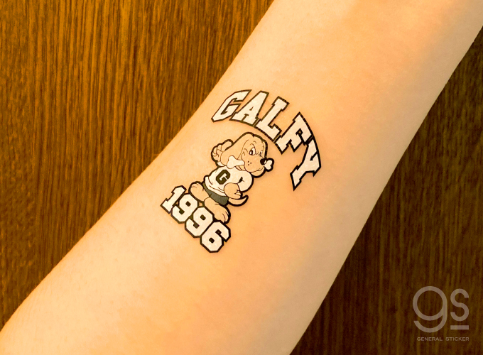 GALFY TATOOシール 1996 ロゴ ガルフィー タトゥー ファッション