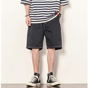 限定数量セール!! 韓国ファッション カーゴショーツ メンズ タイドブランド 大きいサイズ  五分丈パンツ