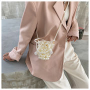 タイド ファッション デザインセンス ショルダーバッグ 真珠