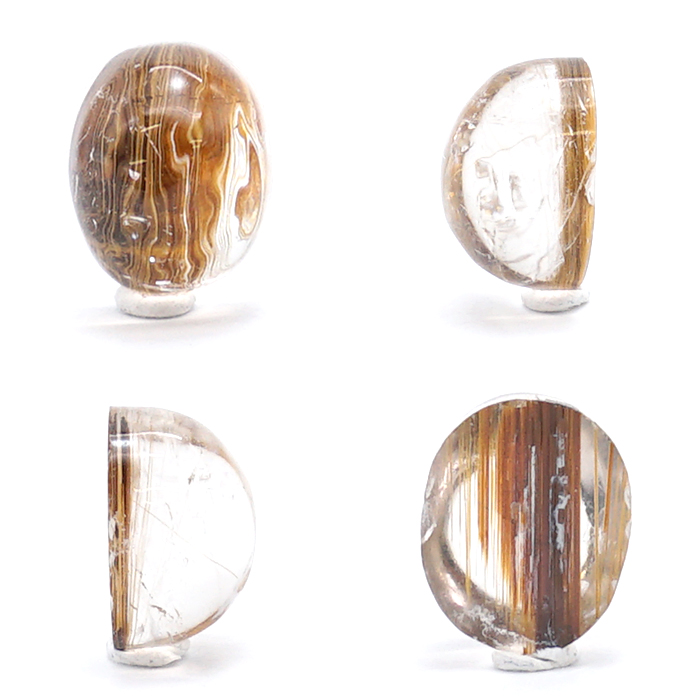 ルチルキャッツアイ ルース 2.70ct ブラジル産 【 一点物 】 裸 ルチルキャッツアイ ルース 2.70ct ブラジル産 【 一点物 】 裸