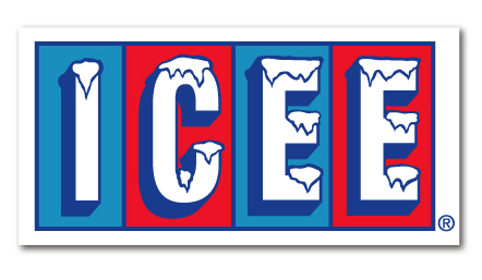 ICEE LOGO ロゴ ステッカー ICE007 アメリカン雑貨 グッズ くま クマ 熊