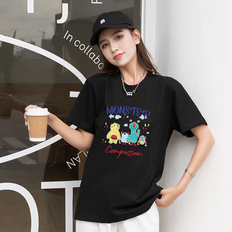 21新品 トップス 人気 男性の女性シャツ Tシャツ 韓国ファッション Www Watsons Biz Id